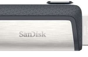 Clé Double Connectique USB Type-C Sandisk Ultra Dual Drive 128 Go