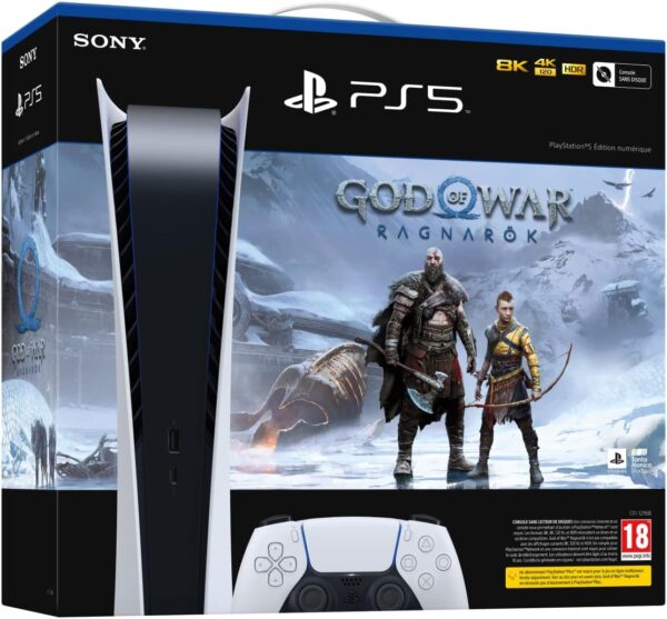 PlayStation 5 Digital Console + God of War Ragnarök
