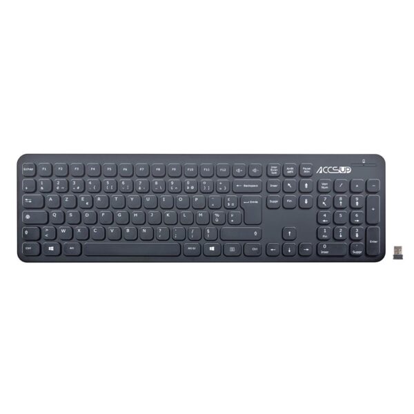 Clavier ACCSSUP Slim WL FR3 V2 Azerty Noir