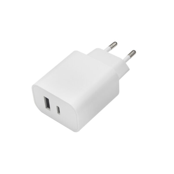 Chargeur MAXLIFE USB-C PD + USB-A (30W)
