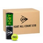 Balles De Tennis DUNLOP D TB Fort All Court TS 2X4TIN Cartonette
