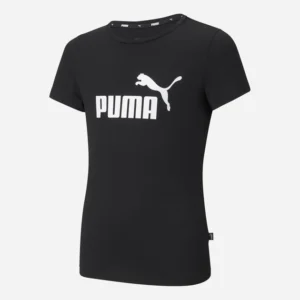 T-Shirt PUMA Essentials Enfant - Noir / Blanc