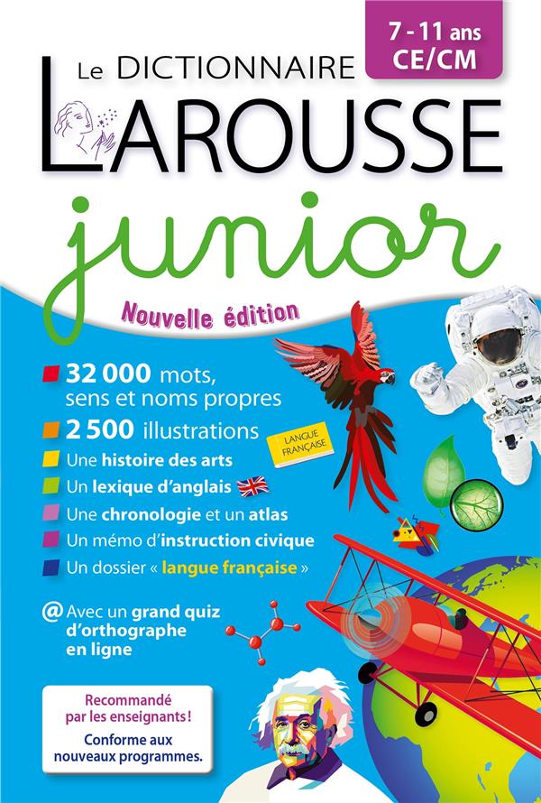 Le Dictionnaire Larousse Junior Poche - 7/11 Ans - CE/CM
