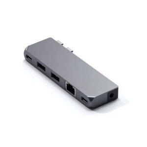 Hub Pour MacBook Pro M1 USB SATECHI ST-UCPHMIM Pro Hub Mini - Gris Sidéral