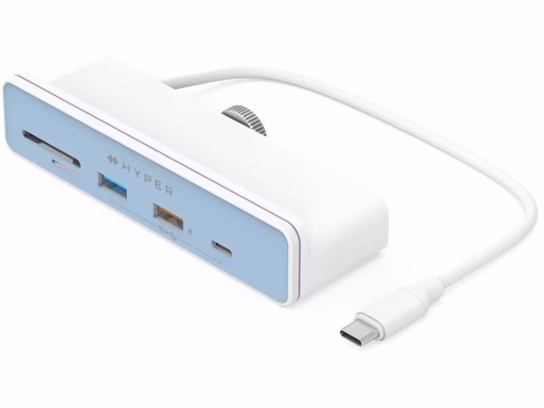 Hyper Station D'Accueil Hub 6 en 1 USB-C pour iMac 24"