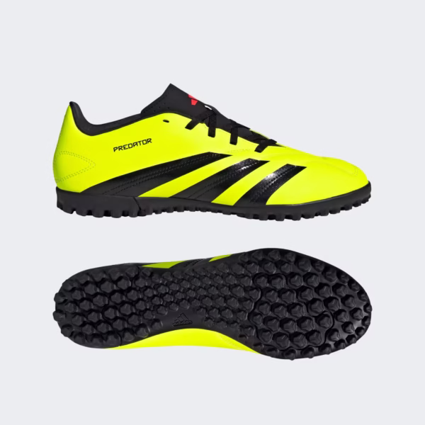 Chaussures De Football ADIDAS Predator Club TF Team Solar Yellow 2 / Core Black
