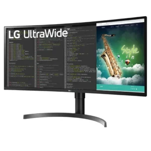 Écran PC LG 35WN75CP-B 35" incurvé UWQHD Noir
