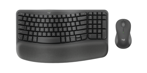 Clavier Ergonomique Sans Fil Azerty LOGITECH Wave Keys