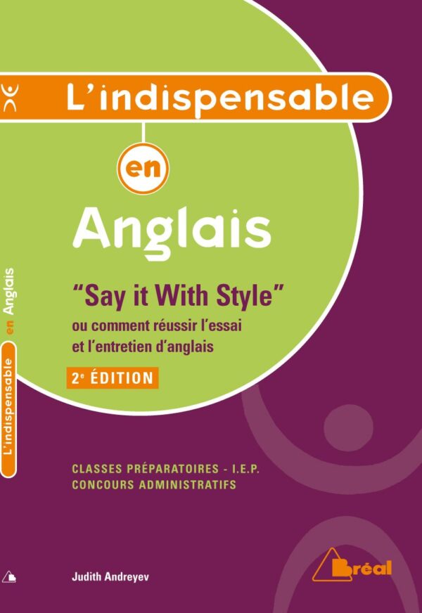L'Indispensable En Anglais 2E Edition By Judith Andreyev