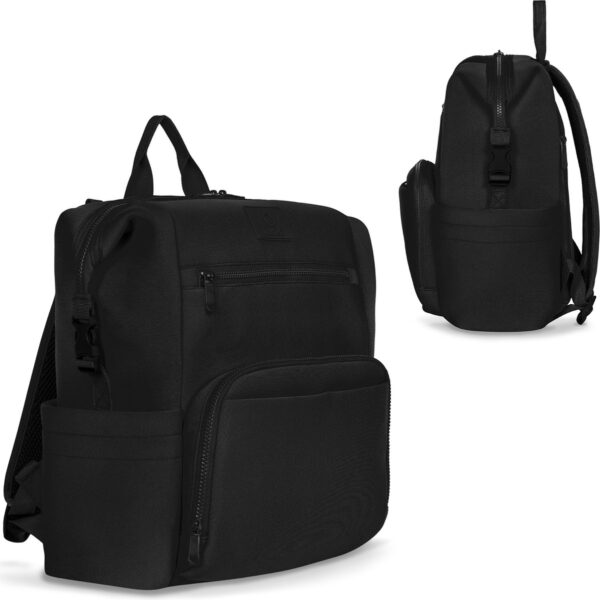 Sac À Dos / Sac À Langer LIONELO Cube Noir