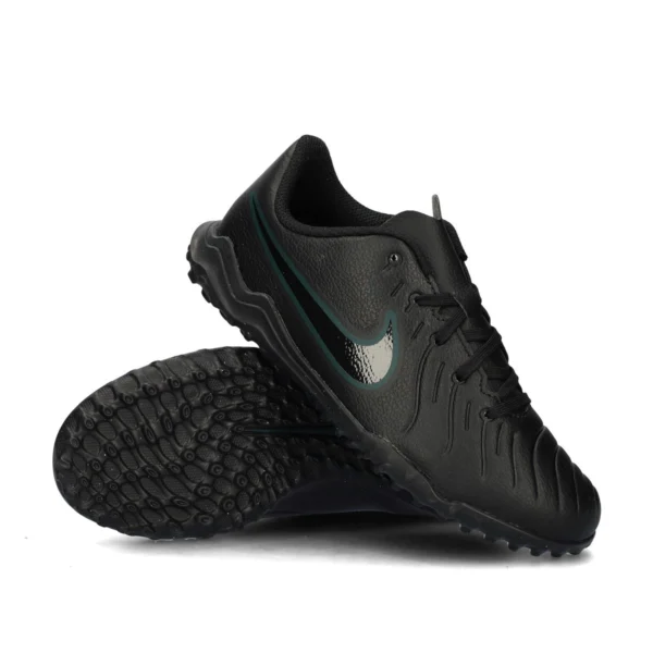 Chaussures De Football NIKE Jr Legend 10 Club TF Black / Black-Deep Jungle