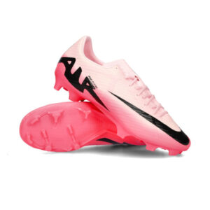 Chaussures De Football NIKE Zoom Vapor 15 Academy FG / MG Pink Foam / Black
