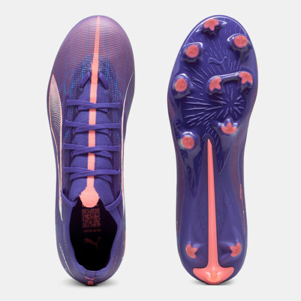Chaussures De Football Puma Ultra 5 Match FG/AG Lapis Lazuli-Puma White-Sunset