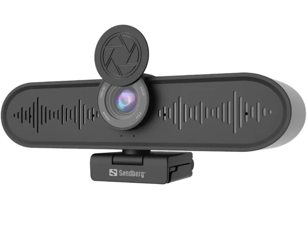 Webcam De Conférence SANDBERG Tout En Un ConfCam 4K