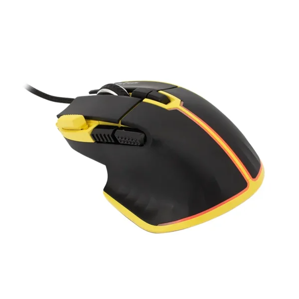 Souris Gaming WHITE SHARK MARROK Jaune RVB