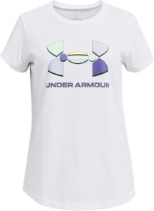 T-Shirt UNDER ARMOUR UA Colorblock BL SS - White / Black