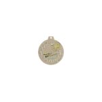 Médaille Tennis En Or 50 mm