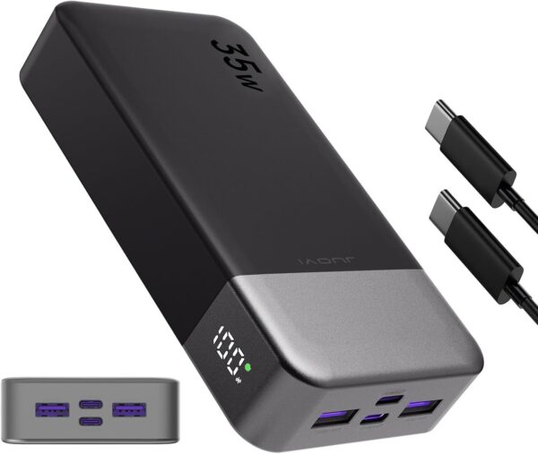 Power Bank Et Chargeur Portable 20000mAh, JUOVI 35W