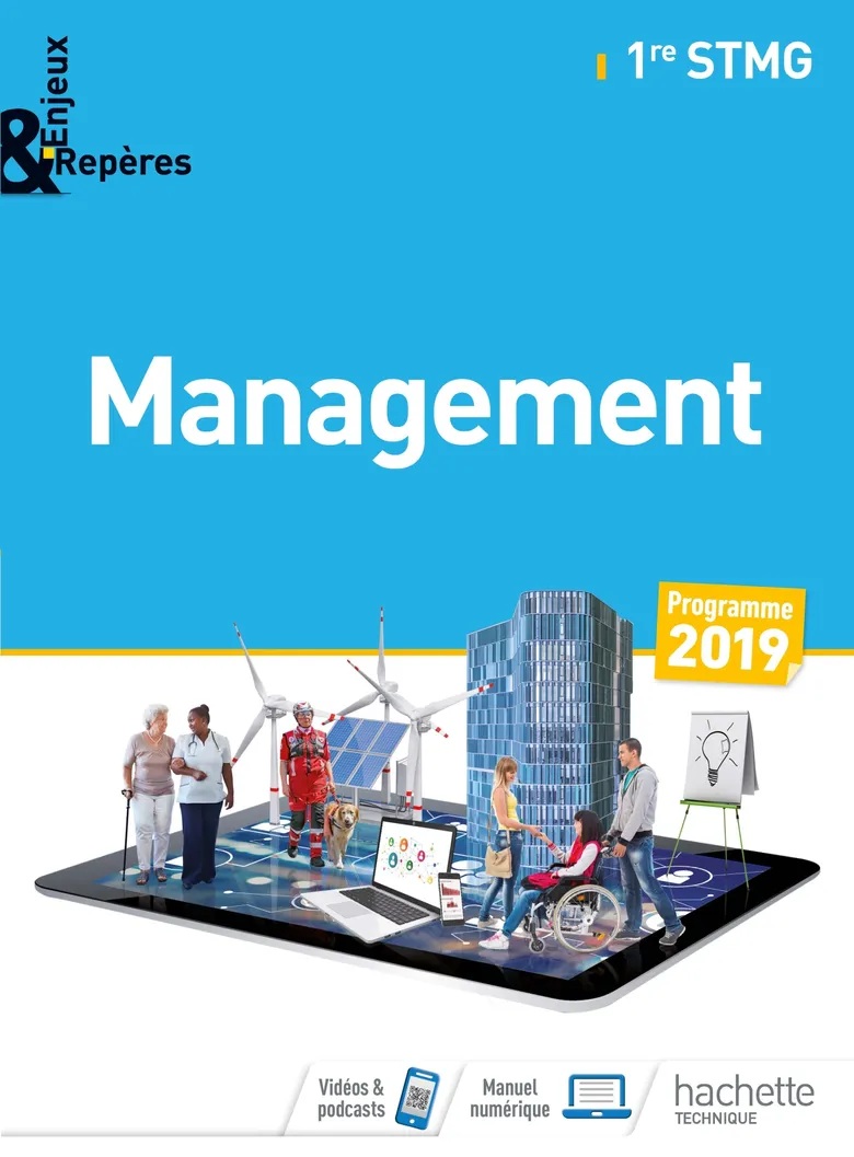 Enjeux et Repères Management 1re STMG - Livre Élève - Édition 2019