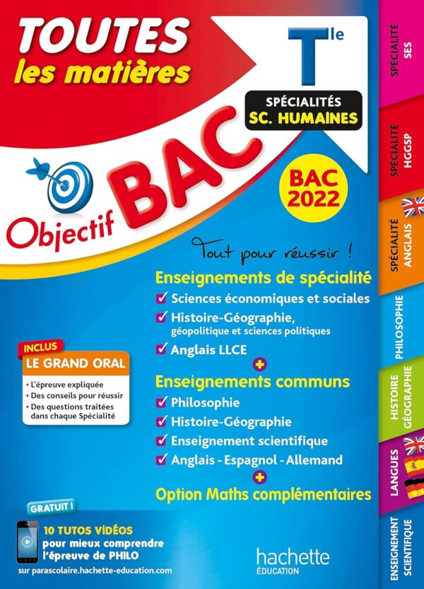 Objectif Bac Toutes Les Matieres Term Sp