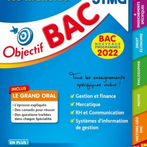 Objectif Bac - Term STMG Toutes Les Matières, Bac 2022 / Nicolas Bloch (Auteur) & 8 Plus