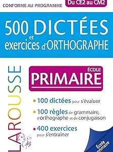 500 Dictées Et Exercices D'Orthographe Spécial Primaire / Daniel Berlion (Auteur)