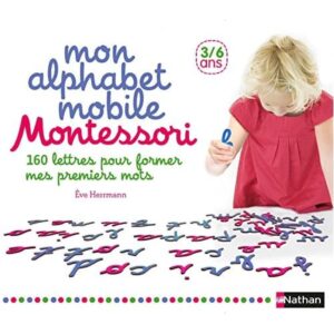 Mon Alphabet Mobile Montessori - Lettres Mobiles 3/6 Ans