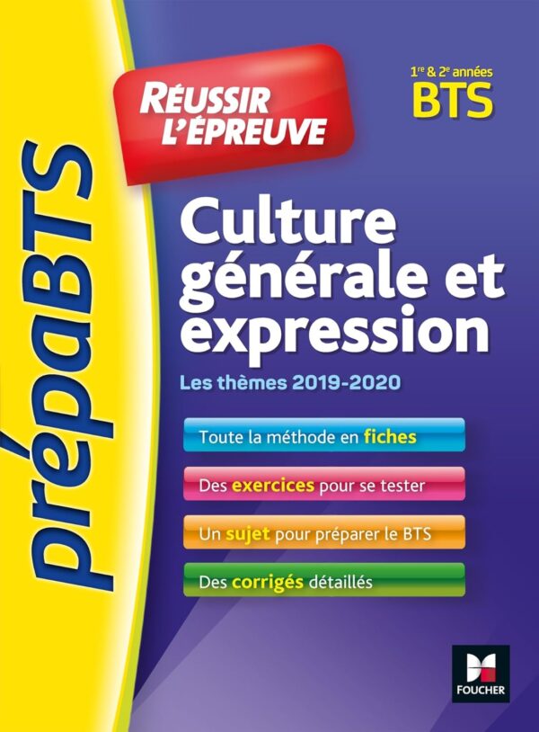 Prepabts - Réussir L'Épreuve - Culture Générale Et Expression - Tous BTS - Révision Et Entrainement / Thierry Mellarede (Auteur)