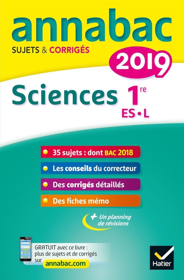 Sciences 1re ES, L: Sujets et corrigés / Hélène Hervé (Auteur), Sonia Madani (Auteur)
