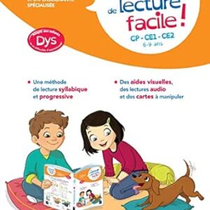 Ma Méthode De Lecture Syllabique Facile ! Adaptée Aux Enfants Dys Ou En Difficulté D'Apprentissage: CP-CE1-CE2 - 6 - 9 Ans / Evelyne Barge (Auteur)