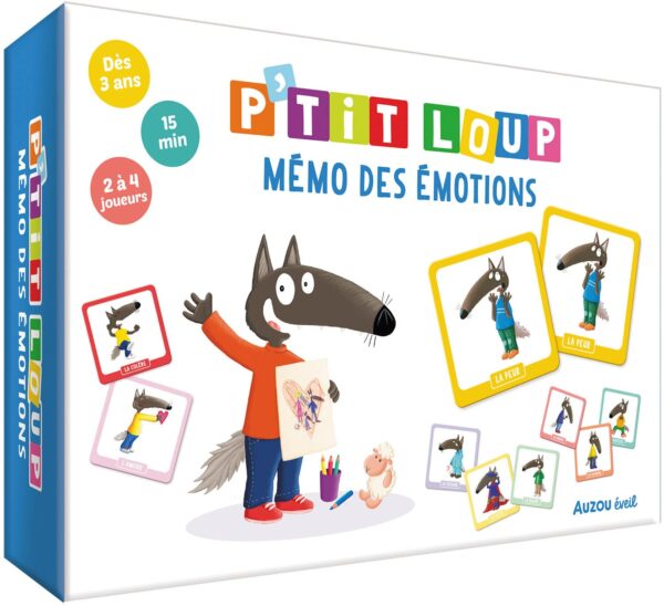 P'Tit Loup - Mon Memo Des Émotions / Orianne Lallemand (Auteur), Éléonore Thuillier (Auteur)