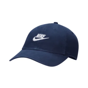 Casquette NIKE Club Futura Wash - Bleu Marine / blanc