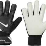 Gants De Gardien De But NIKE GK JR Match Pour Enfant - Blanc / Noir