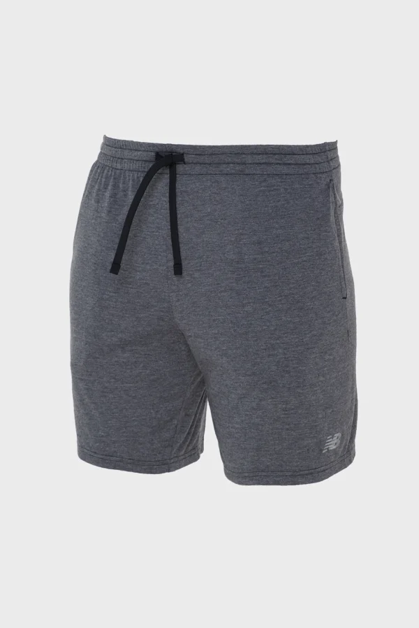 Short D'Entraînement NEW BALANCE MS41073BK Pour Homme - Gris