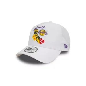 Casquette NEW ERA Trucker LA Lakers NBA Team - Blanc