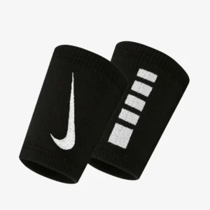 Manchons NIKE Elite Doublewide Wristbands 2 PK - Noir