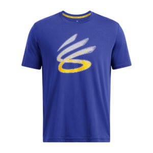 T-Shirt Tendance UNDER ARMOUR À Logo Curry À Manches Courtes
