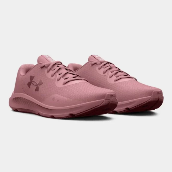 Chaussure De Course UNDER ARMOUR Rose Charged Pursuit 3