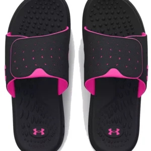 Plagette Pour Dames UNDER ARMOUR Ignite Pro Slides Black/Black/Rebel Pink
