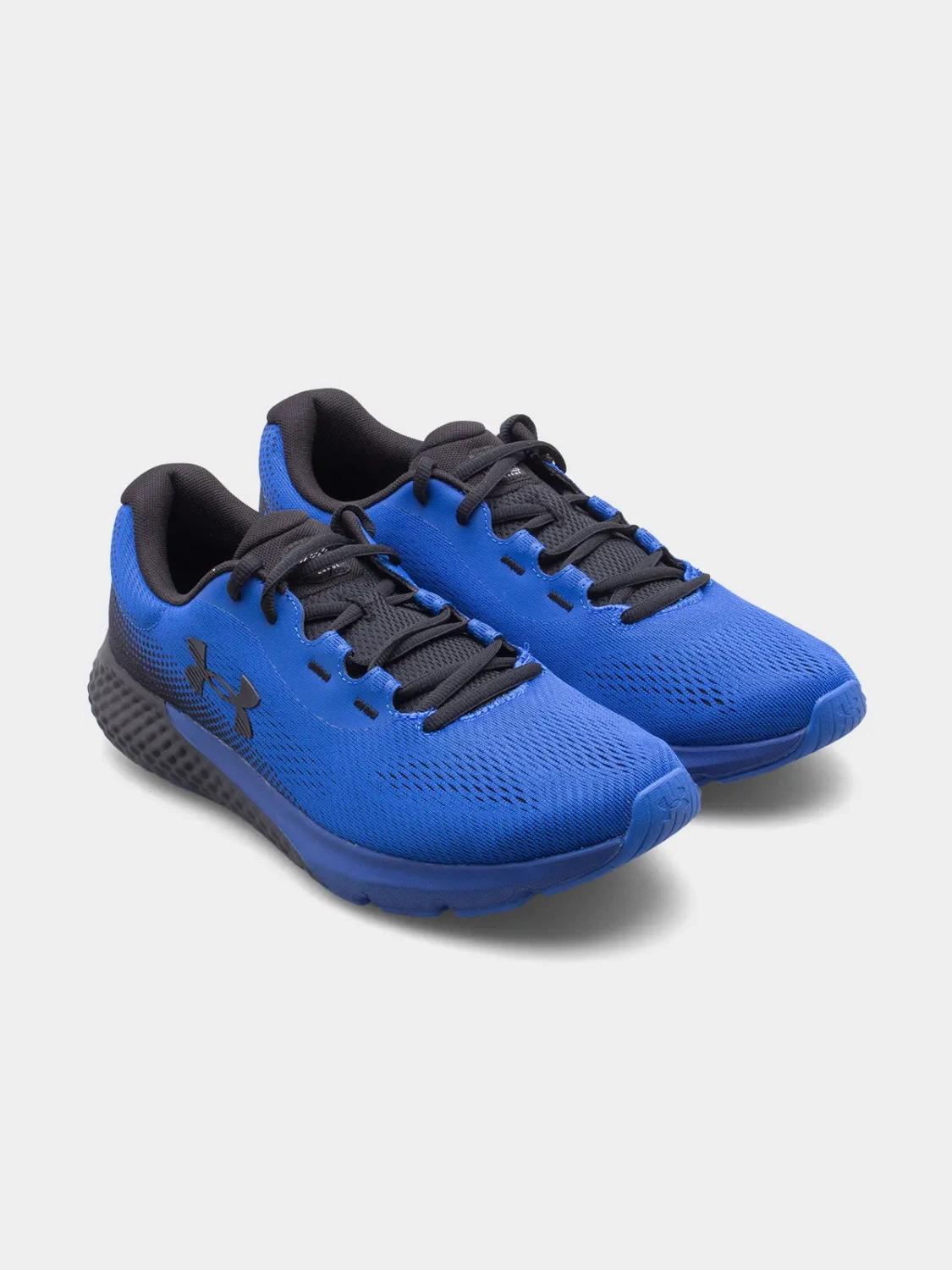Chaussures De Course UNDER ARMOUR Charged Rogue 4 - Bleu Marine / Noir