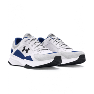 Chaussures De Sport Fitness Pour Hommes UNDER ARMOUR Edge Leather - Blanc