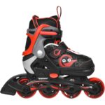 Roller UP2GLIDE Rabais - Pour Enfant - Noir/Rouge