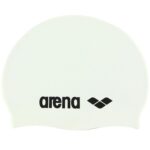 Bonnet De Bain Unisexe ARENA Classic En Silicone - Blanc