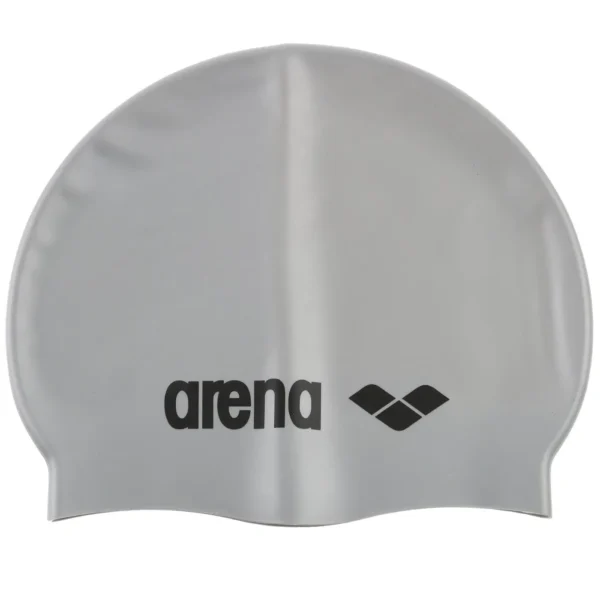 Bonnet De Bain Unisexe ARENA Classic En Silicone - Gris