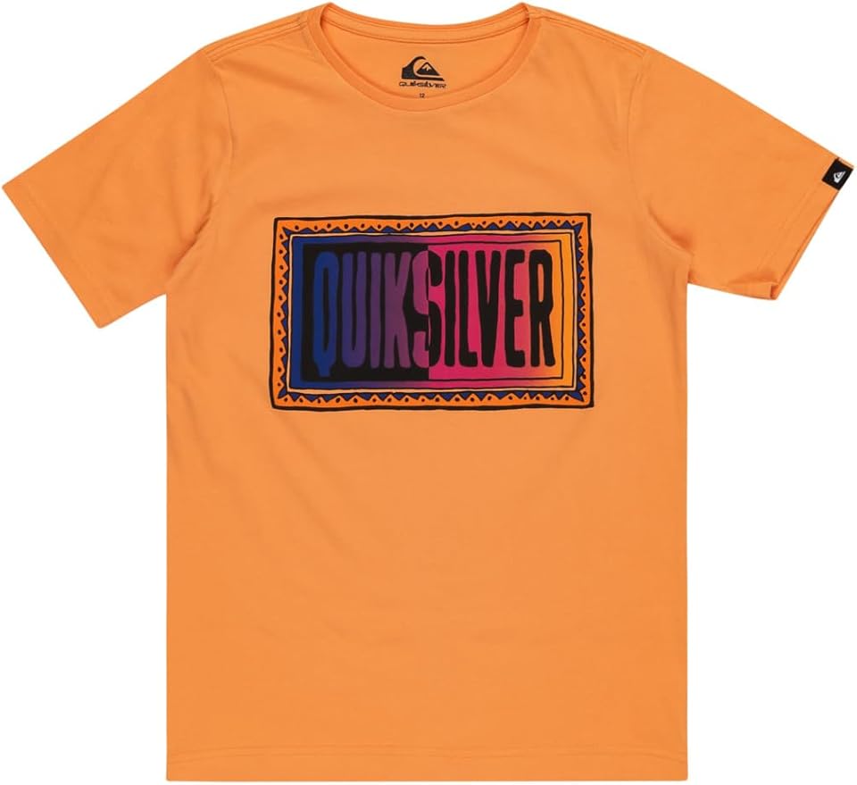 T-Shirt Pour Garçons QUIKSILVER Day Tripper 8-16 ans - Orange