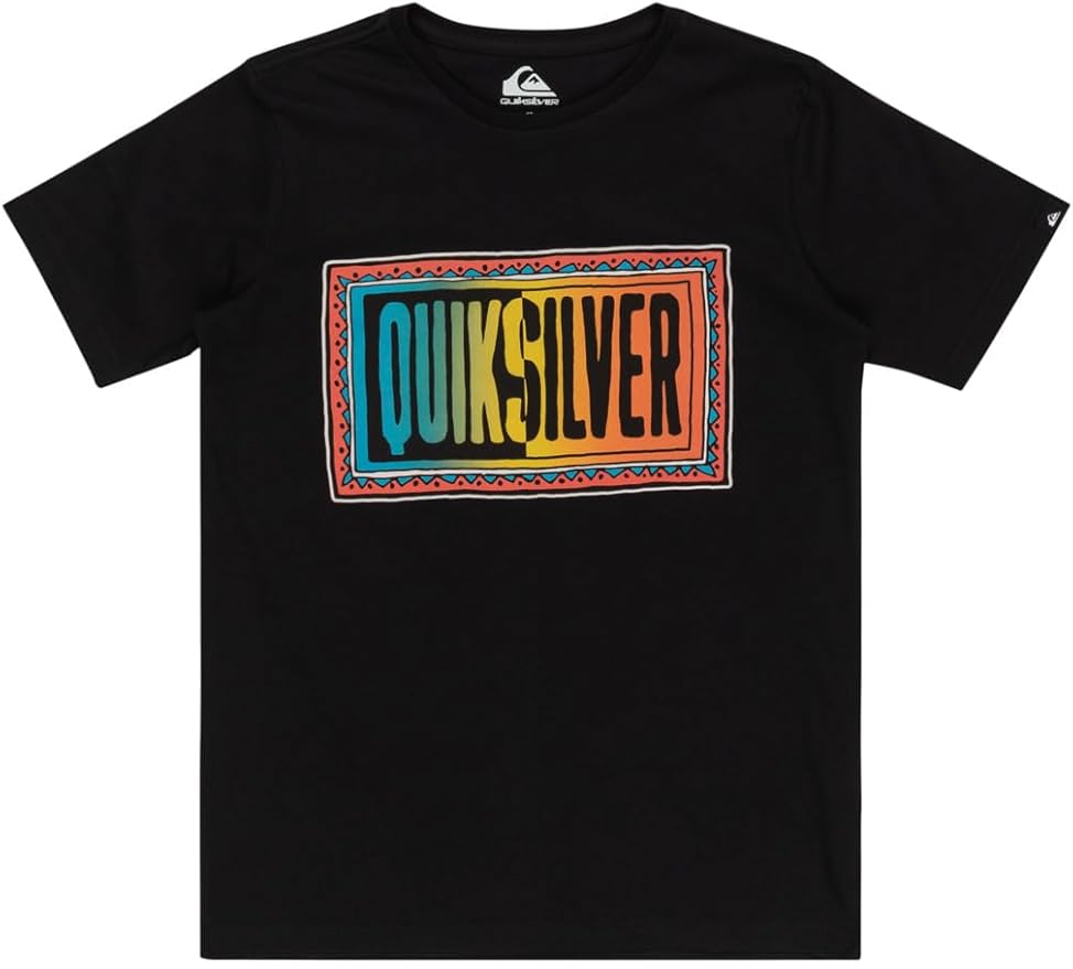 T-Shirt Pour Garçons QUIKSILVER Day Tripper 8-16 ans - Noir