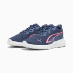 Baskets PUMA Allday Active Pour Dames - Marine/Rose