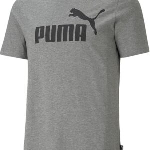 T-Shirt Pour Hommes PUMA Essentials Avec Logo - Gris