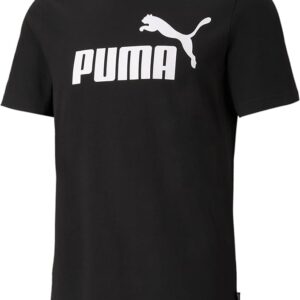 T-Shirt Pour Hommes PUMA Essentials Avec Logo - Noir