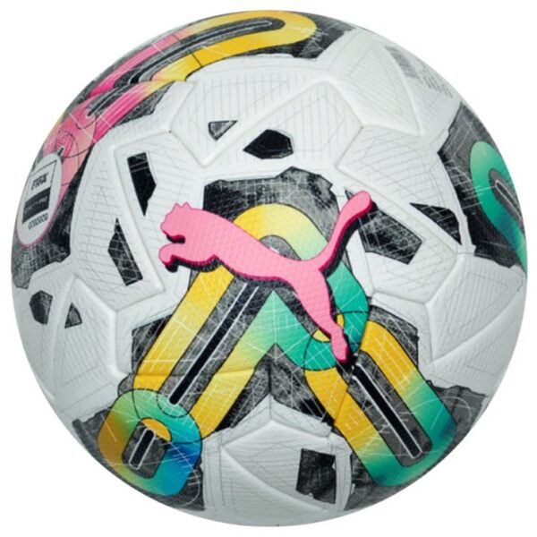 Ballon De Football PUMA Orbita 2 TB 083775-01 FIFA Quality Pro - Blanc / Multicolore